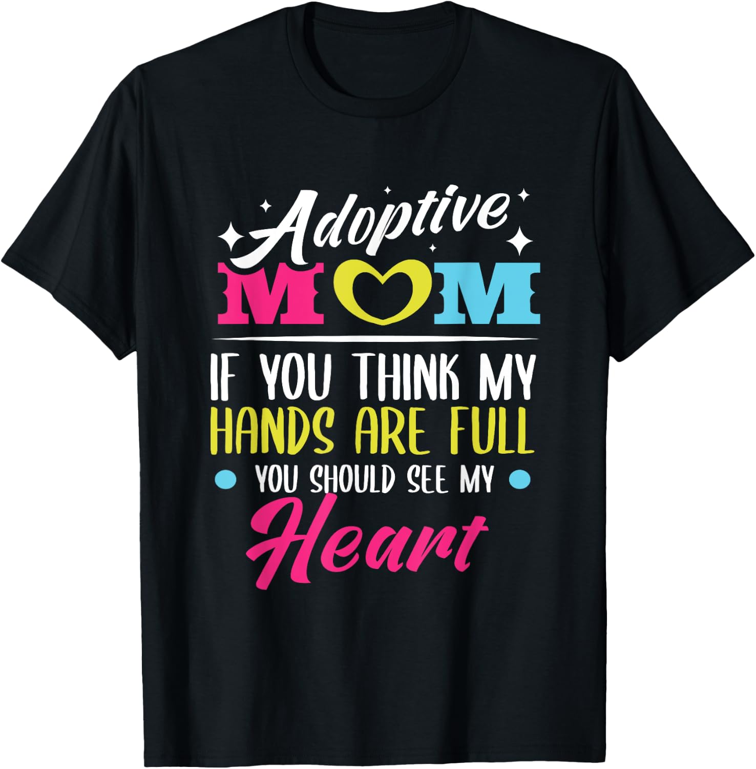 Adoption Day Adoptive Children Family Gotcha Day T-Shirt - T-Shirt | Black