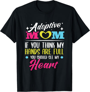 Adoption Day Adoptive Children Family Gotcha Day T-Shirt - T-Shirt | Black