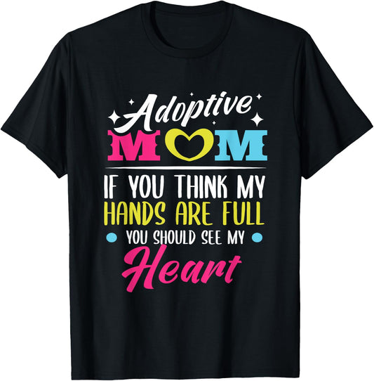 Adoption Day Adoptive Children Family Gotcha Day T-Shirt - T-Shirt | Black