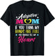 Adoption Day Adoptive Children Family Gotcha Day T-Shirt - T-Shirt | Black