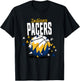 NBA Indiana Pacers Basketball Doodle Stars T-Shirt - T-Shirt | Black