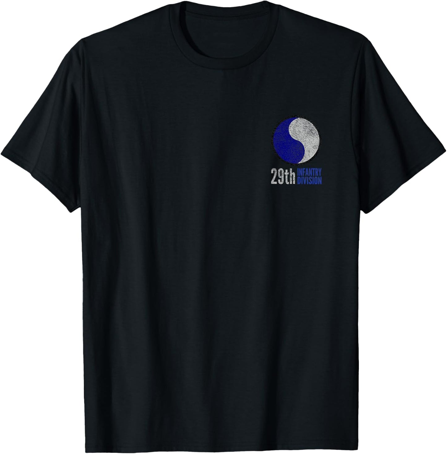 Infantry Division Army 29 T-Shirt - T-Shirt | Black
