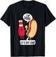 Funny What's Up Hot Dog Ketchup Hotdogolists Men Women Kids T-Shirt - T-Shirt | Black