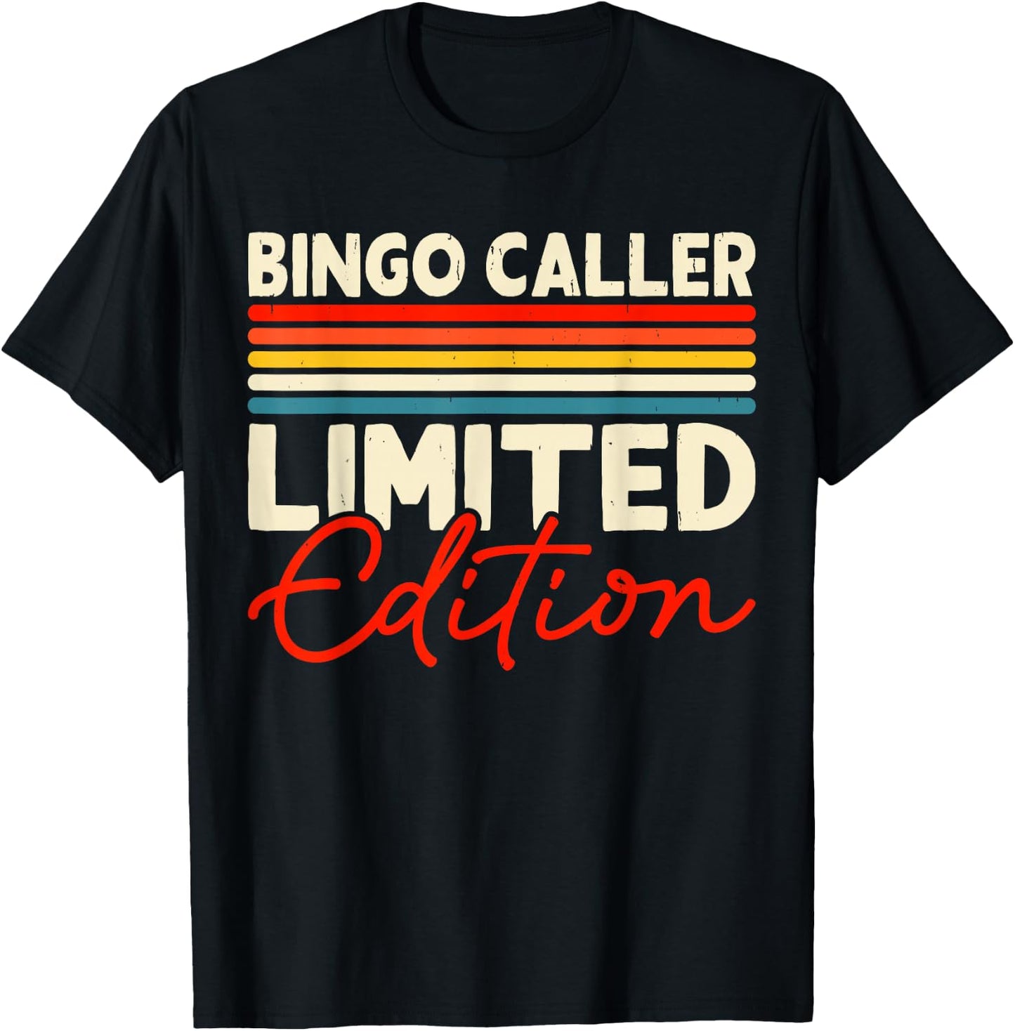 Bingo Caller Limited Edition T-Shirt - T-Shirt | Black