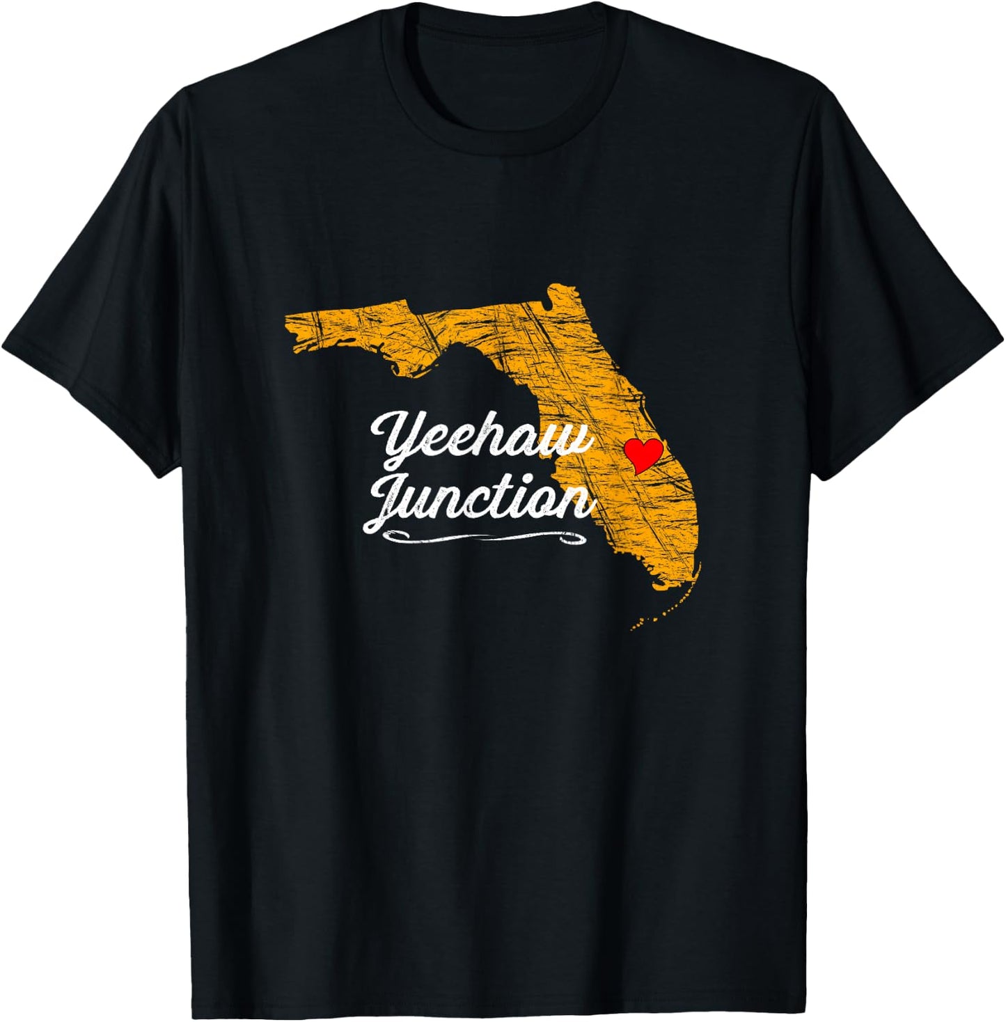 City of Yeehaw Junction | FLORIDA - FL Merch Souvenir T-Shirt - T-Shirt | Black