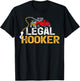 Tow Operator Funny Legal Hooker Tow Truck Driver T-Shirt - T-Shirt | Black