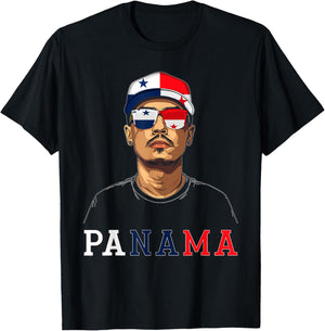 Panama Flag Outfit Souvenirs Country Panamanian T-Shirt - T-Shirt | Black