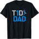 T1D Dad Diabetes Awareness Support Fight Survivor T-Shirt - T-Shirt | Black