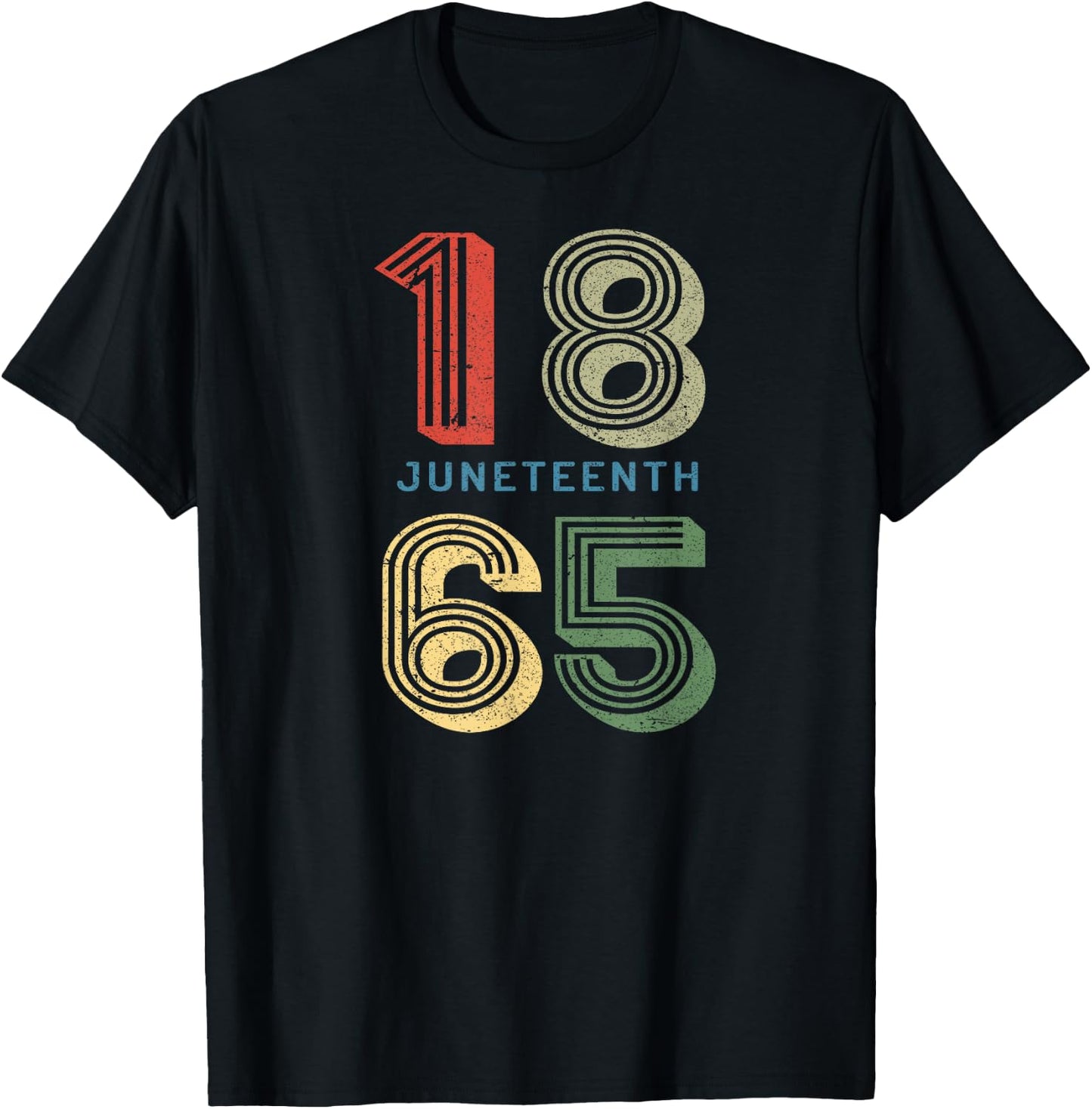 JUNETEENTH Freeish Since 1865 Melanin Ancestor Black History T-Shirt - T-Shirt | Black