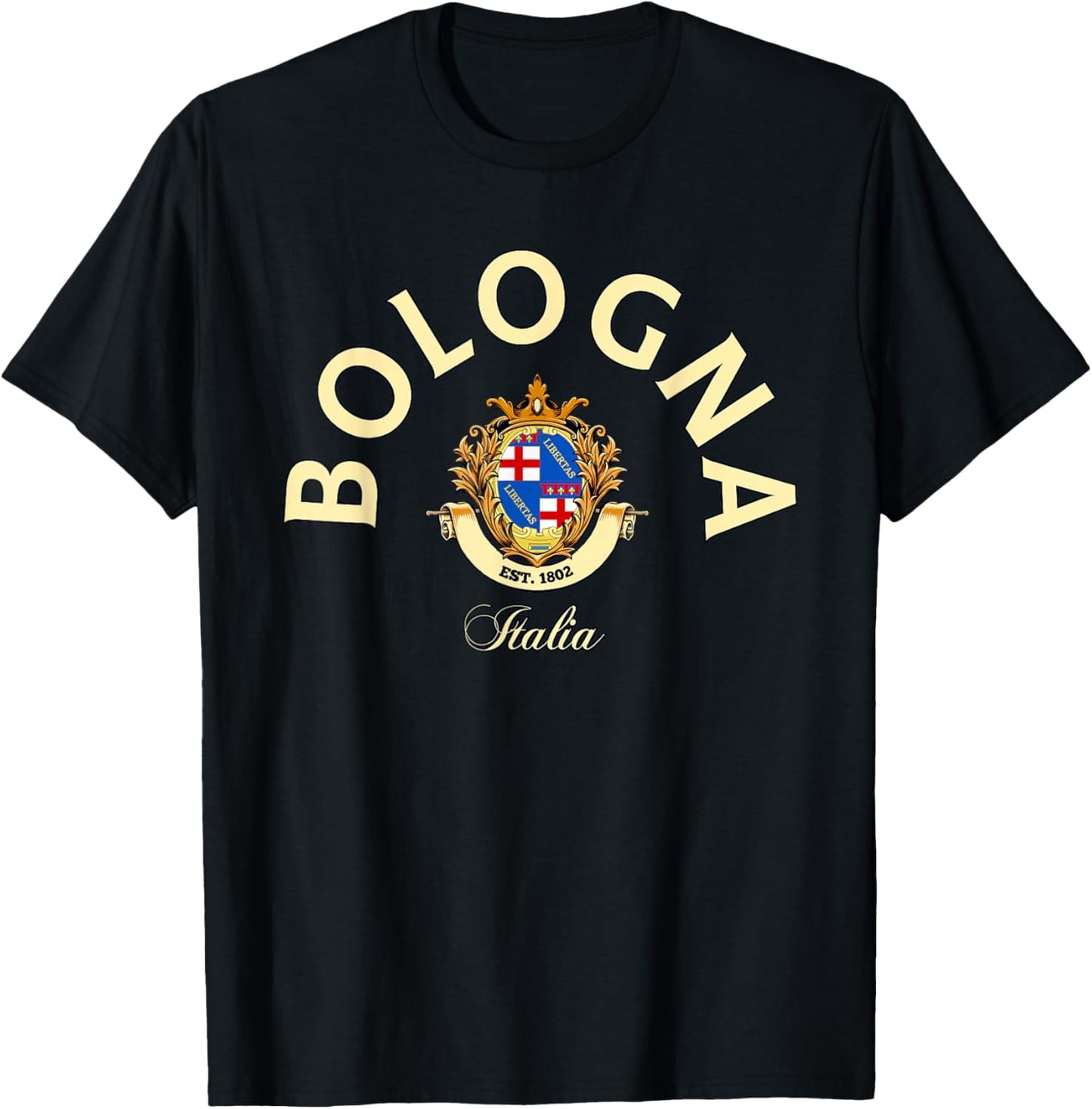 Bologna Italia Bologna vacation Italy Travel T-Shirt - T-Shirt | Black