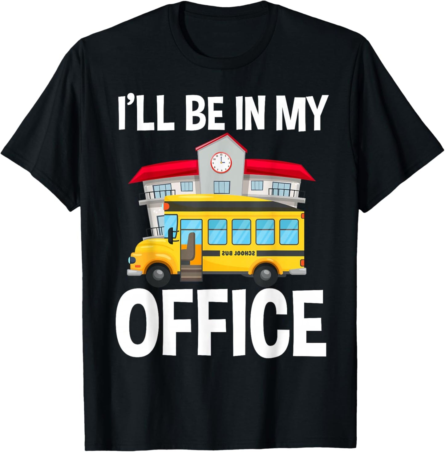 School Bus Driver T-Shirt - T-Shirt | Black