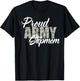 Proud Army Stepmom Shirt T-Shirt - T-Shirt | Black