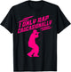 Funny I Rap Caucasionally Hip-Hop Rap Gift Men Cool Rapping T-Shirt - T-Shirt | Black