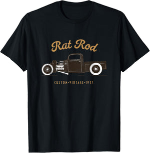Rat Rod Vintage T-Shirt - T-Shirt | Black