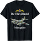 De Havilland Mosquito WWII Fighter Bomber Airplane T-Shirt - T-Shirt | Black