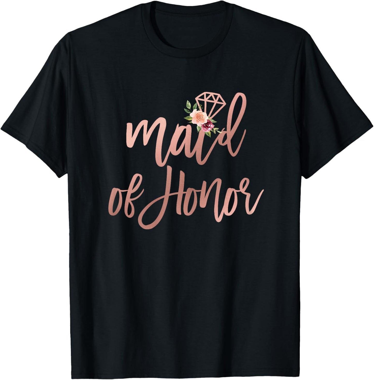 Wedding Shower for Sister from Bride to be Maid of Honor T-Shirt - T-Shirt | Black