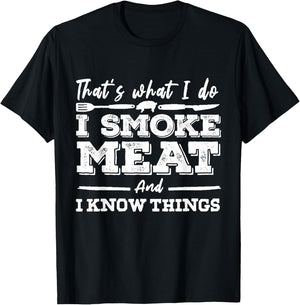 I'D SMOKE THAT - Funny Meat BBQ Season Smoker & Grilling T-Shirt - T-Shirt | Black