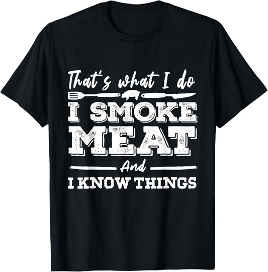 I'D SMOKE THAT - Funny Meat BBQ Season Smoker & Grilling T-Shirt - T-Shirt | Black
