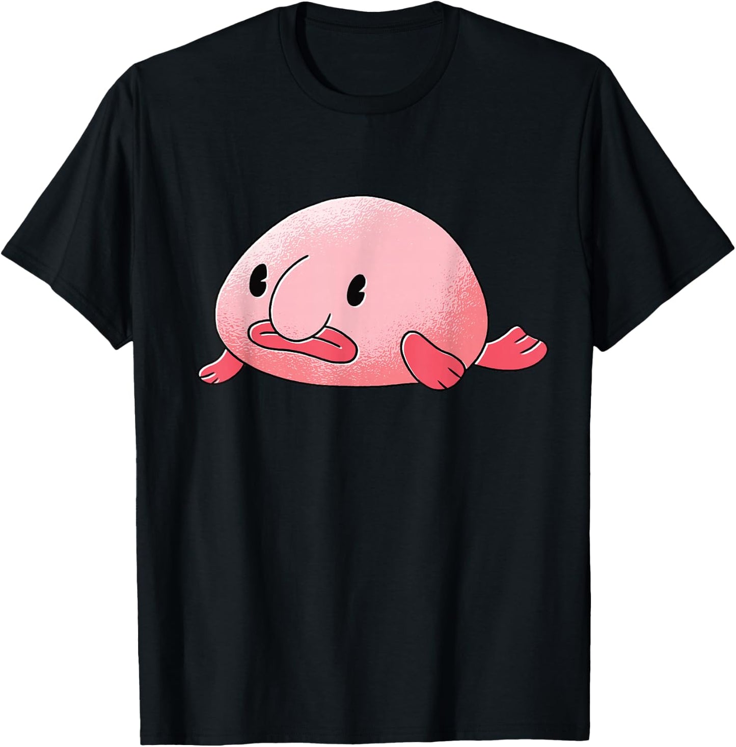 Blobfisch Blob Fish Psychrolutes Marcidus T-Shirt - T-Shirt | Black
