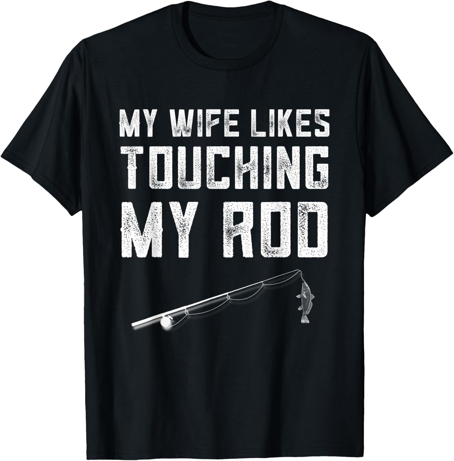 Fishing Gifts Funny Dirty Fishing Shirts T-Shirt - T-Shirt | Black