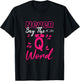 Never Say The Q Word - Funny Nursing RN Medical T-Shirt - T-Shirt | Black