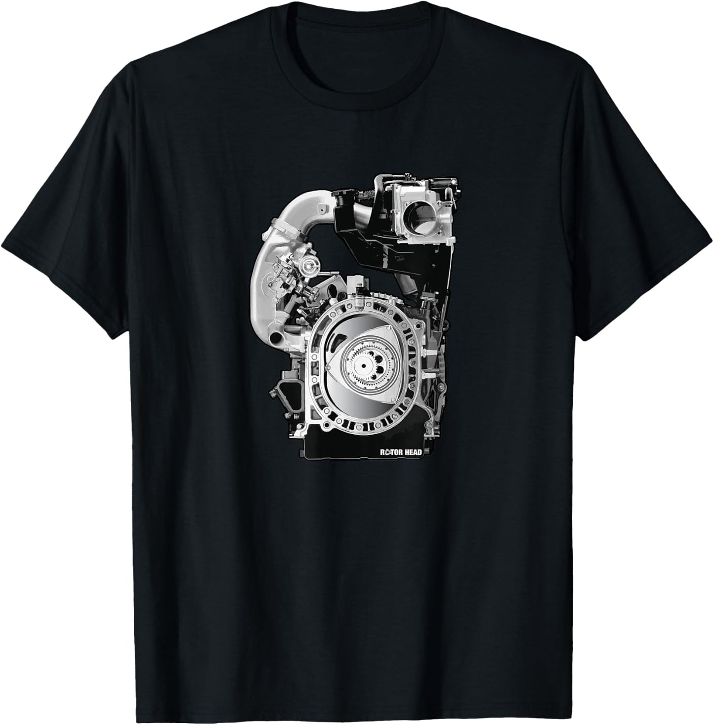 Rotary Engine 13B Turbo T-Shirt - T-Shirt | Black