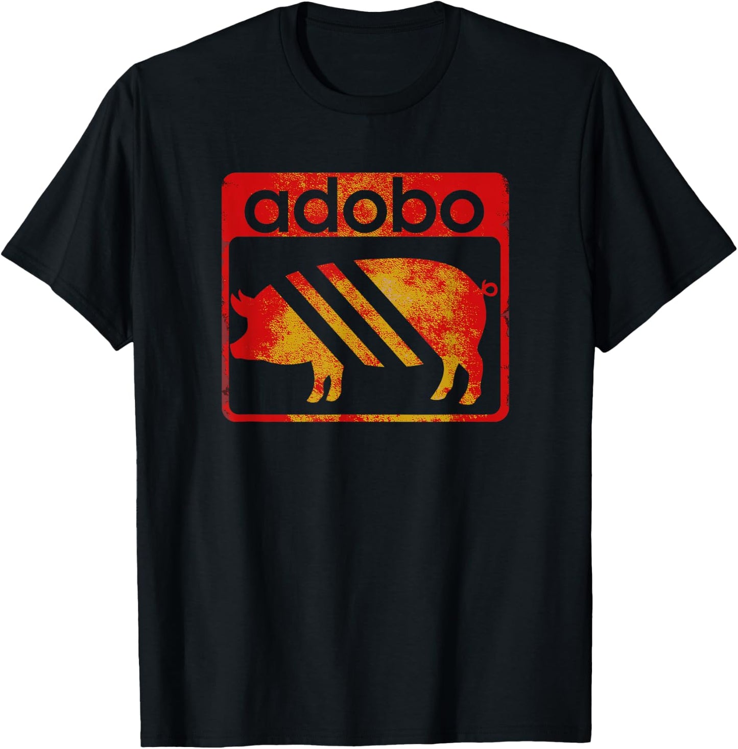 Pinoy - Vintage Pork Adobo T-Shirt - T-Shirt | Black