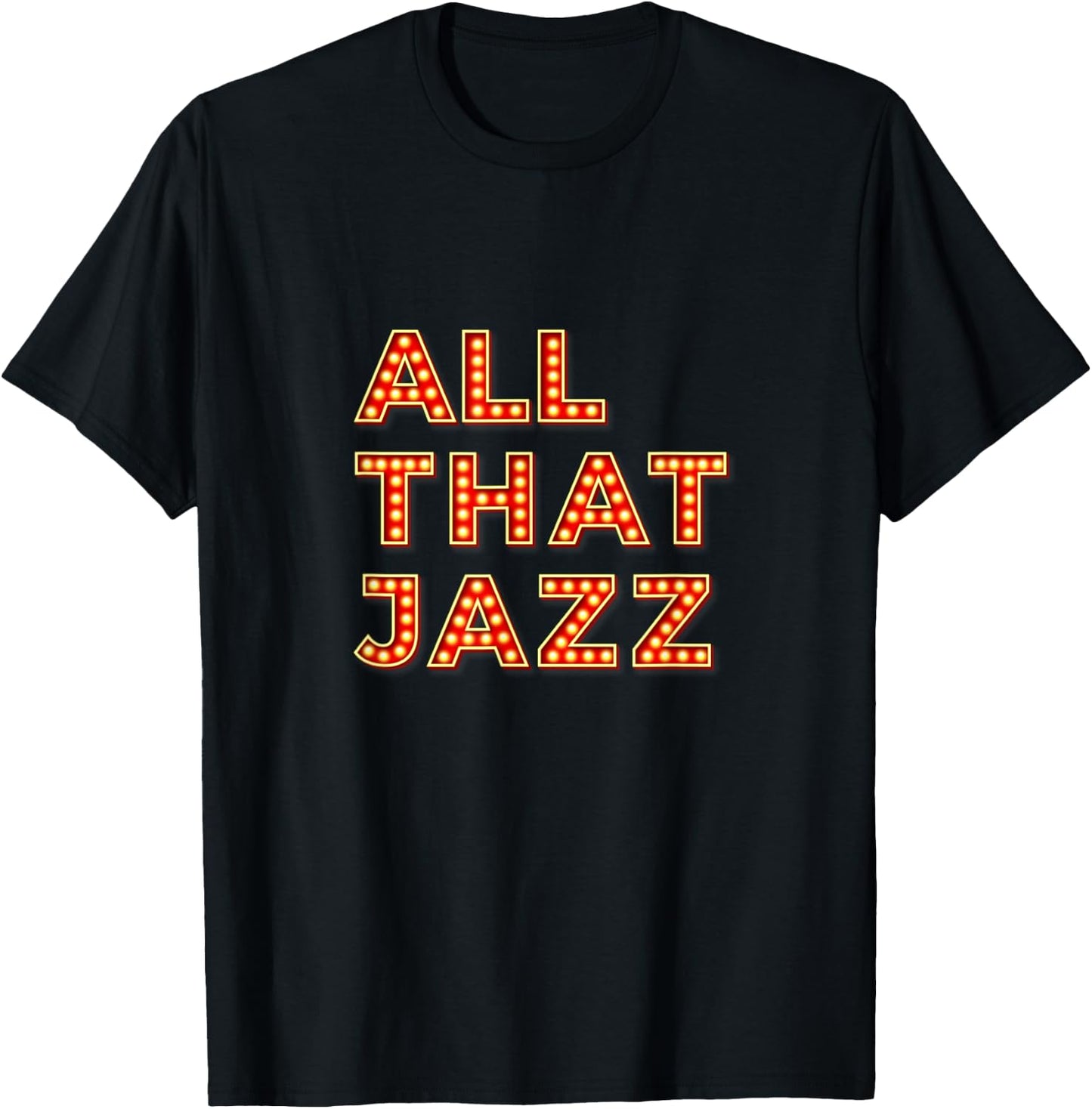 Chicago All That Jazz Art Deco 1920s Musical Theatre T-Shirt - T-Shirt | Black
