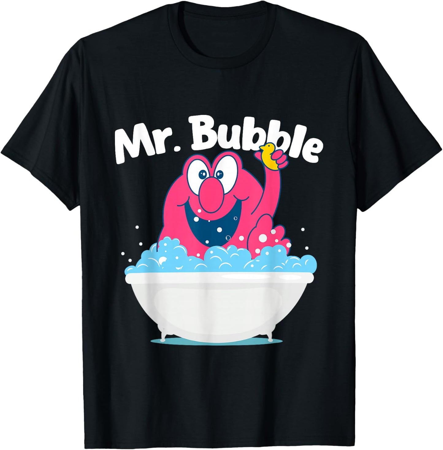 Mr. Bubble - Bubble Bath Hot Tub Wellness Bathtub T-Shirt - T-Shirt | Black