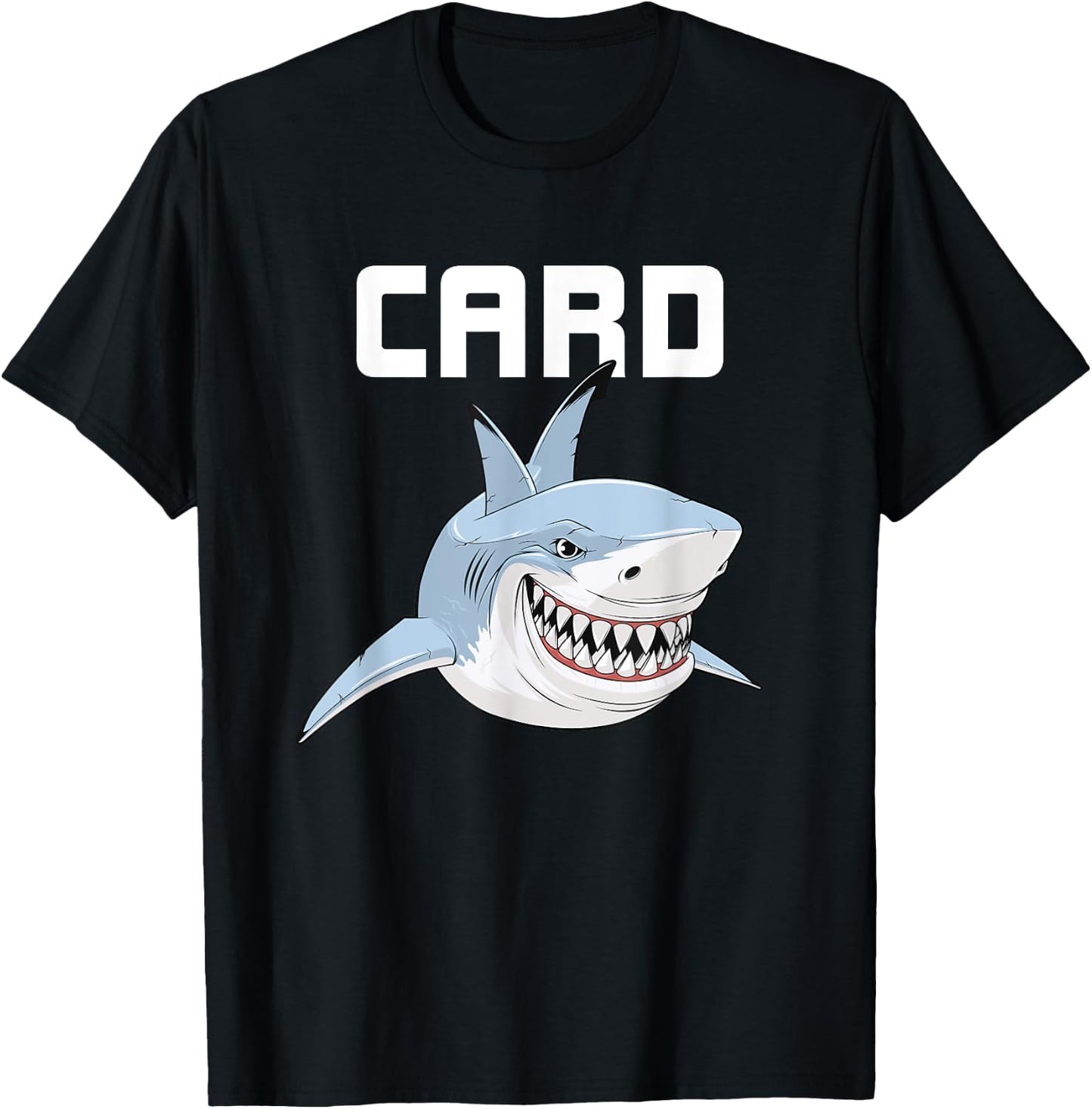 Card Shark Poker Spades Bridge Gambling Card Player Gift T-Shirt - T-Shirt | Black