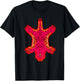 Colorful Mystical Tiger Rug Illustration T-Shirt - T-Shirt | Black