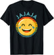 Jajaja Spanish Laughing Emoticon LOL Laugh Hahaha Meme T-Shirt - T-Shirt | Black