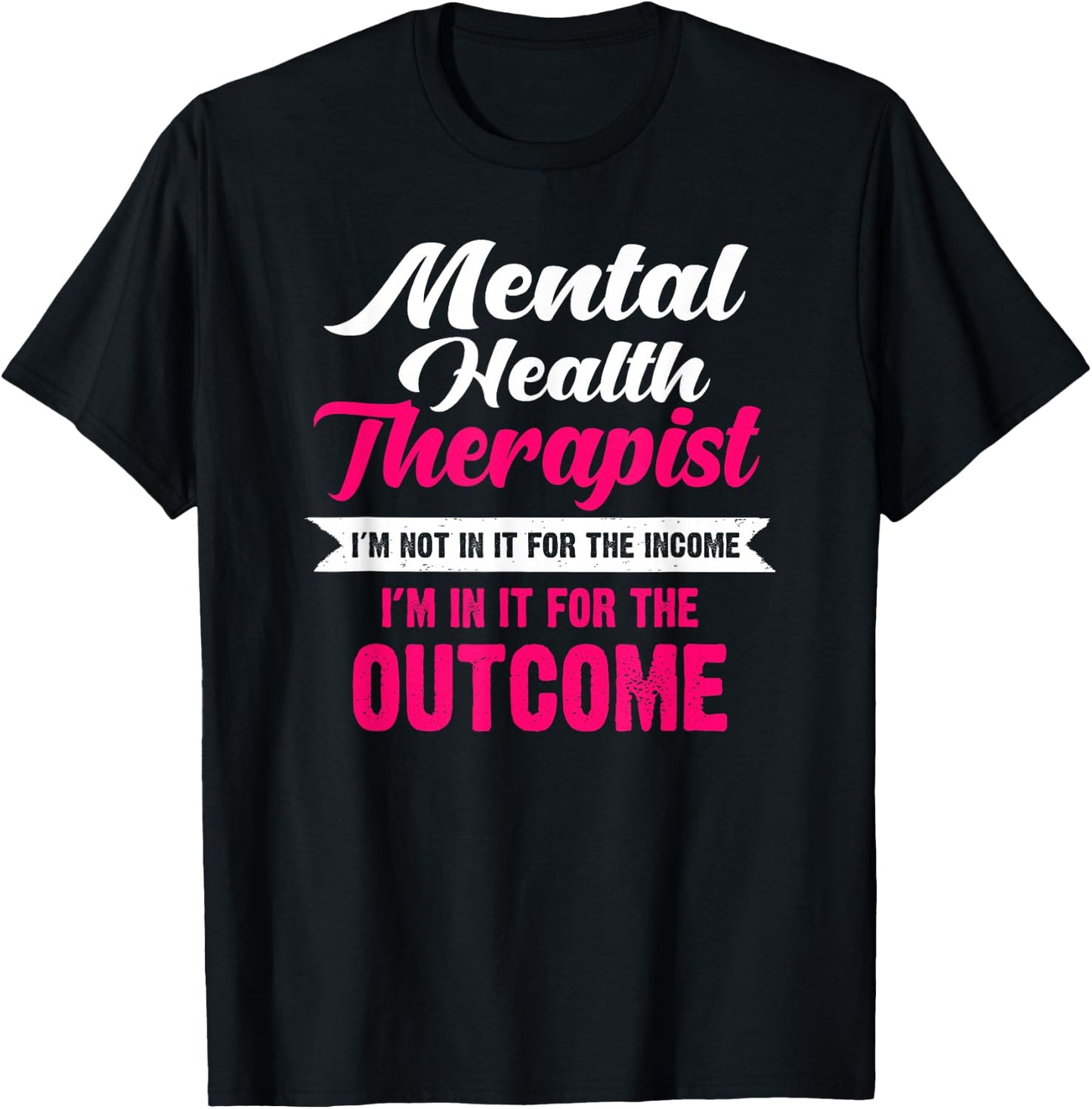 Therapist Puns Mental Health Funny Puns T-Shirt - T-Shirt | Black