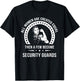 Women's Safety Personnel Shirt | Security Guard T-Shirt - T-Shirt | Black