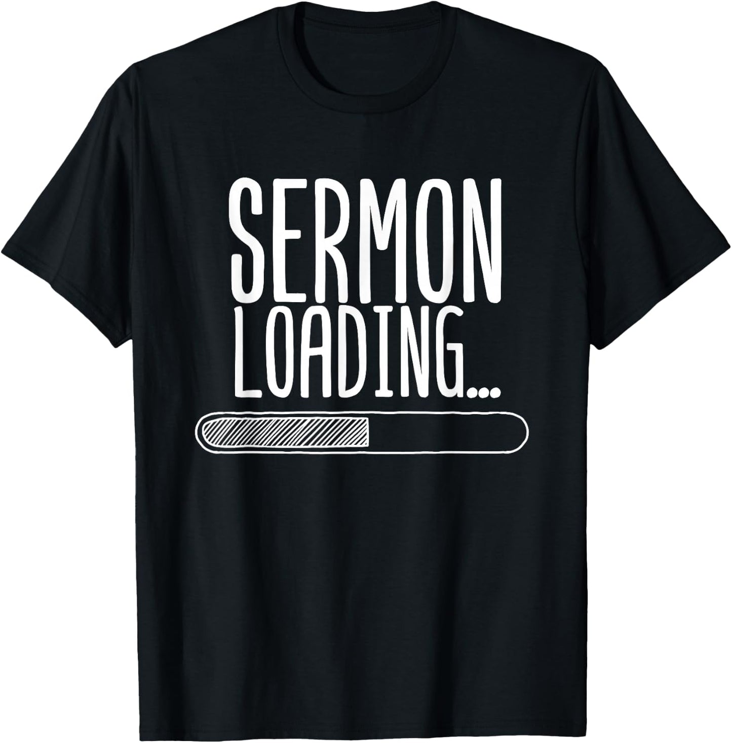 Funny Pastor Appreciation Gift | Cute Preaching Men Women T-Shirt - T-Shirt | Black