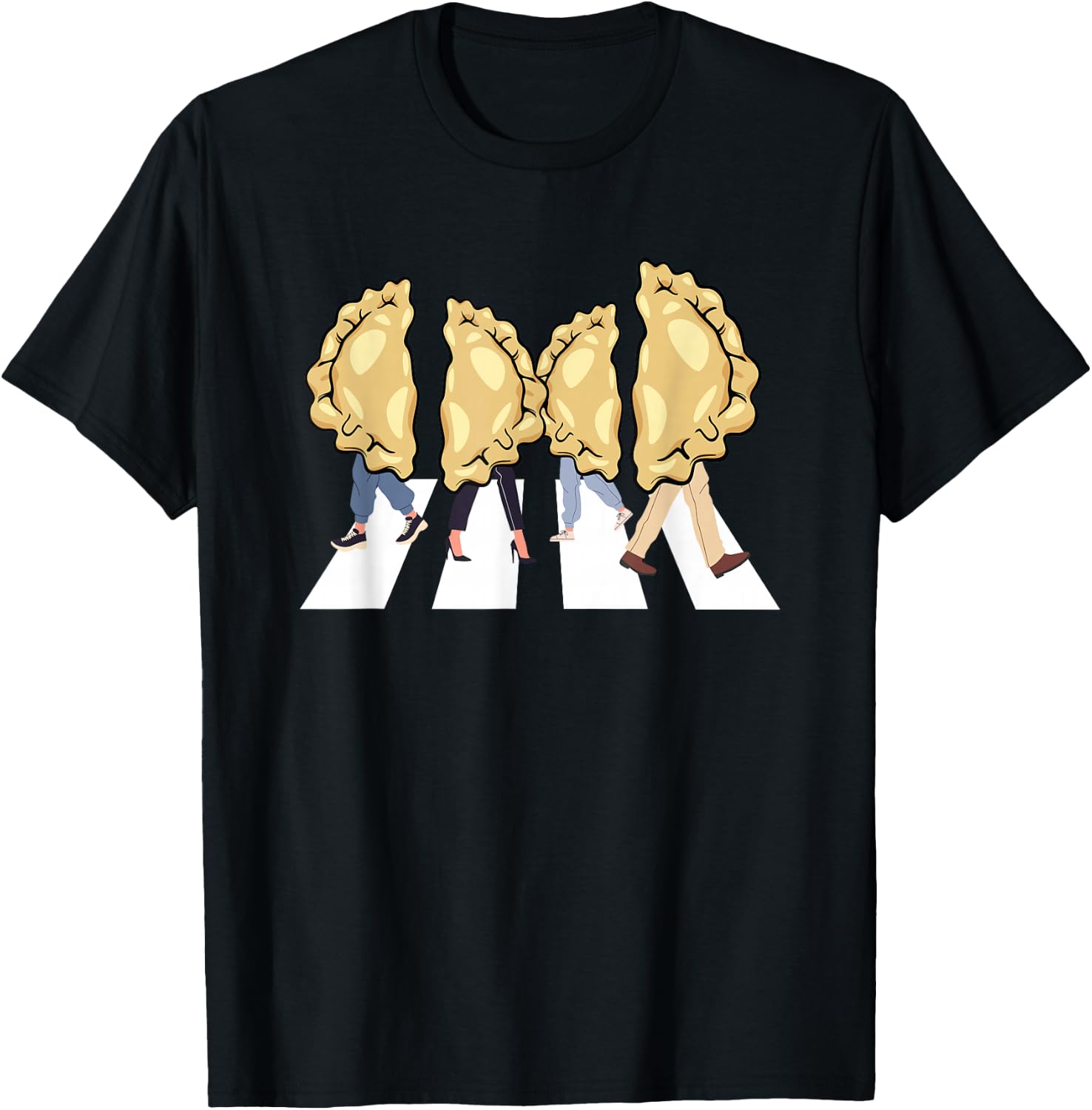 Pierogi Squad Poland Food Polska Polish Dumplings Pierogi T-Shirt - T-Shirt | Black