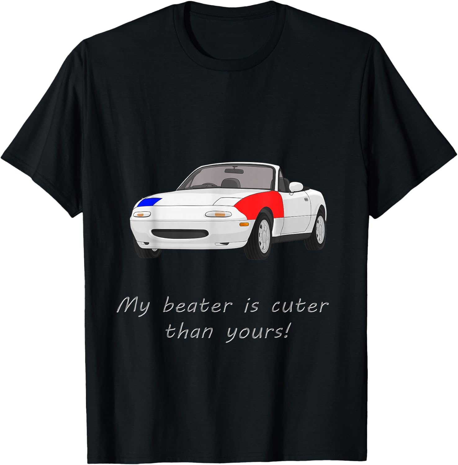 Beater Miata T-Shirt - T-Shirt | Black