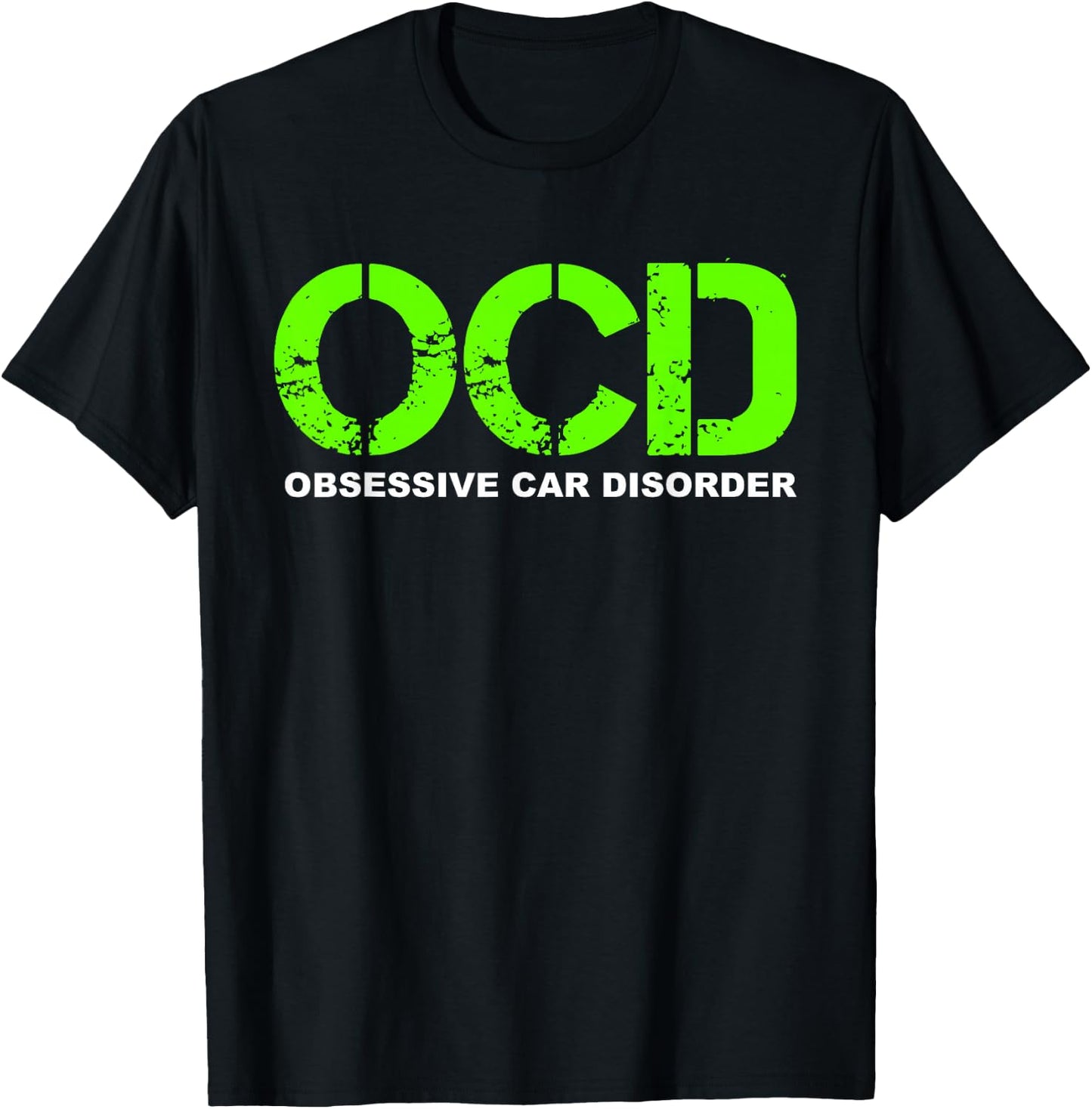 OCD Obsessive Car Disorder - Funny Car Lover Gift Small T-Shirt - T-Shirt | Black