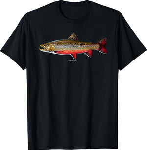 Studio Abachar Brook Trout T-Shirt - T-Shirt | Black