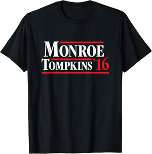 President James Monroe 1816 - Retro 4th of July T-Shirt - T-Shirt | Black