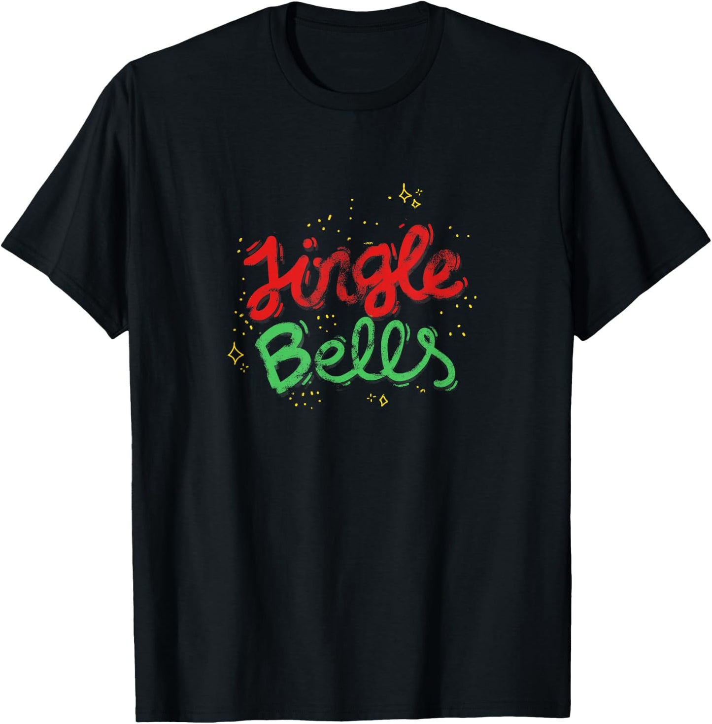 Jingle Bells T-Shirt - T-Shirt | Black