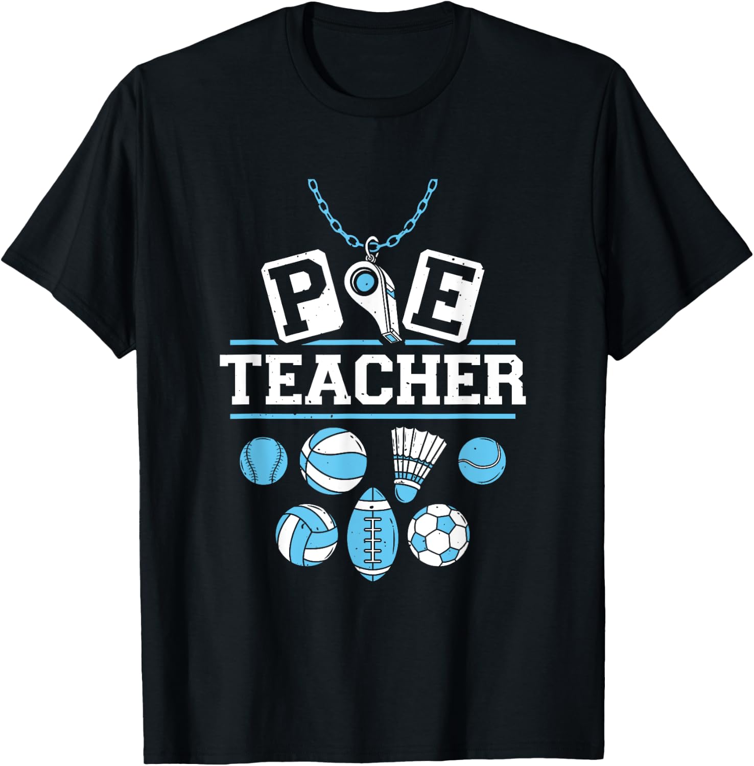 Physical Education Teacher - PE Teacher T-Shirt - T-Shirt | Black