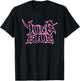 Official Yungblud Deadhappy Pink & Black T-Shirt - T-Shirt | Black