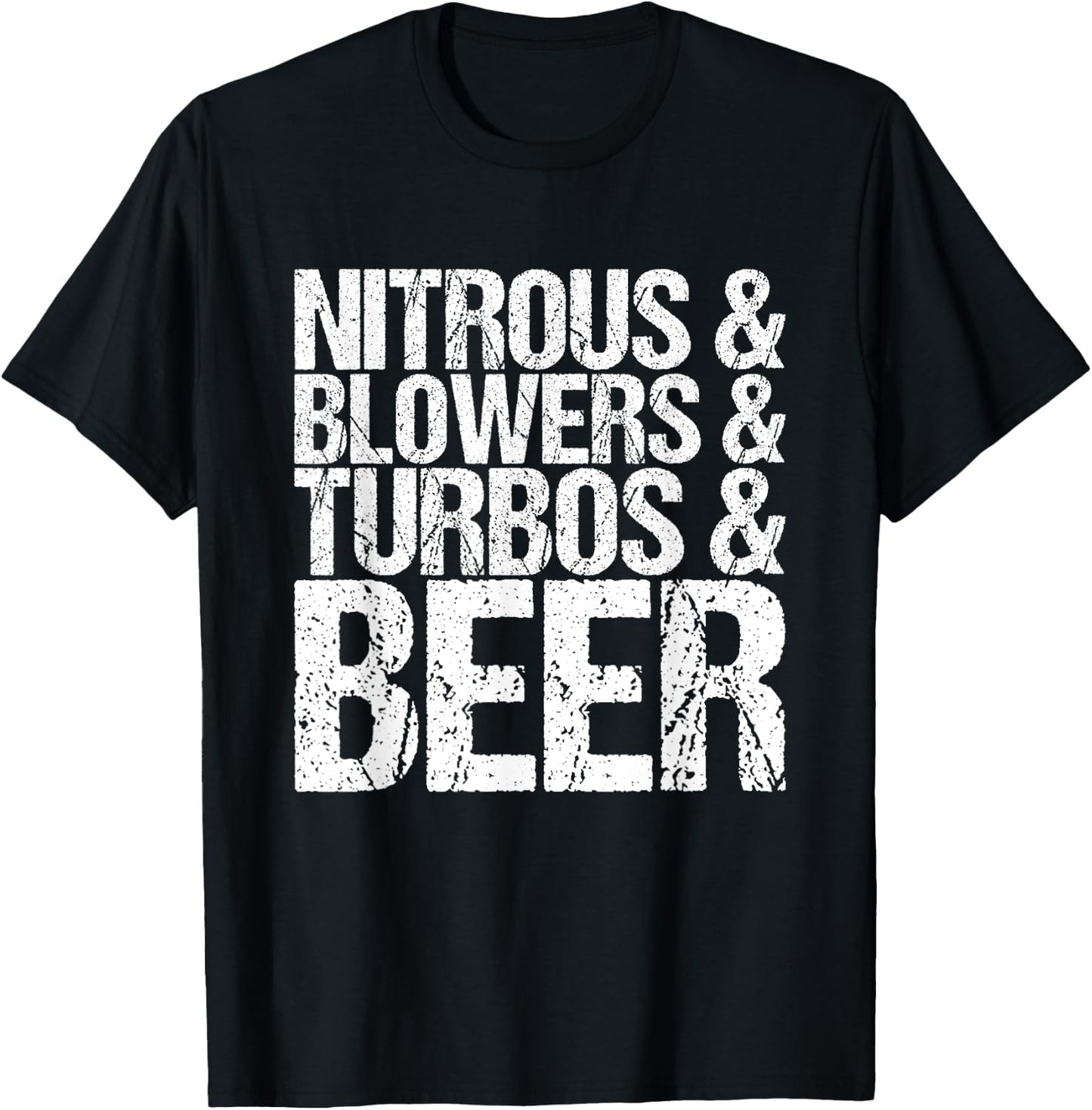 Nitrogen Blower Turbos Beer T-Shirt - T-Shirt | Black