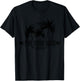 Fort Myers Beach Florida USA America Vintage T-Shirt - T-Shirt | Black