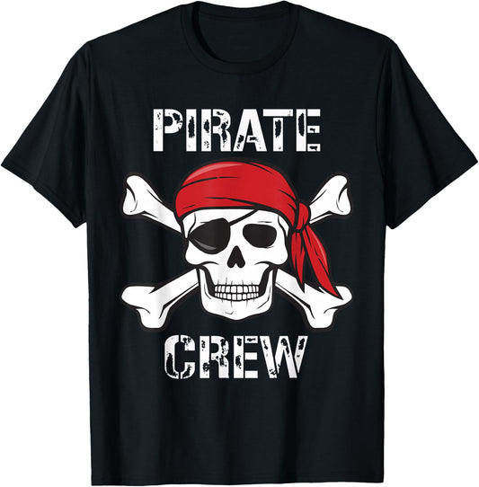 Pirate Crew T-Shirt - T-Shirt | Black