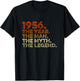 Special Birthday Gift Vintage 1956. Year Man Myth Legend T-Shirt - T-Shirt | Black