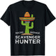 Funny Scavenger Hunt Hunter T-Shirt - T-Shirt | Black