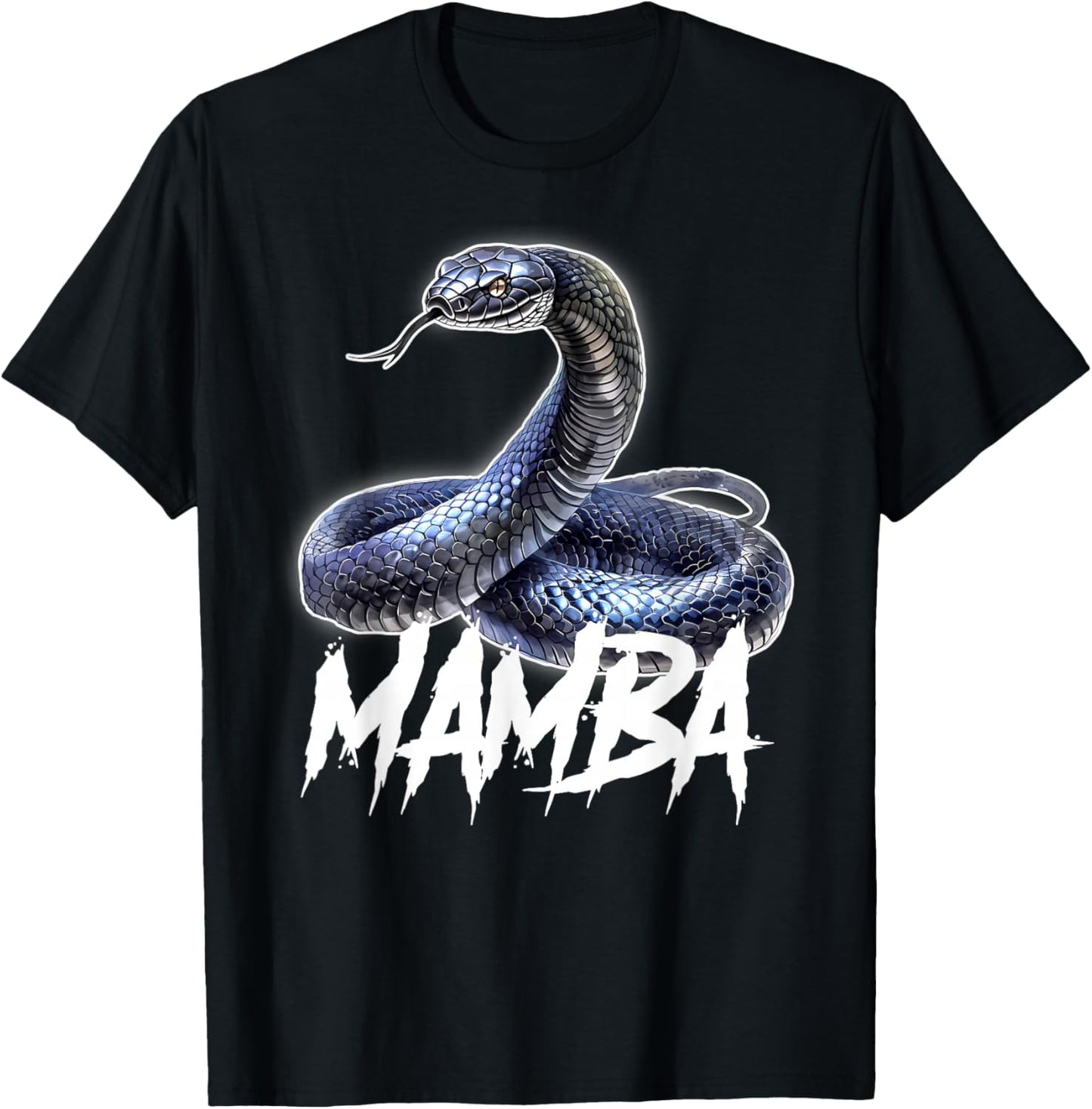 Mamba Snake Black Serpent T-Shirt - T-Shirt | Black