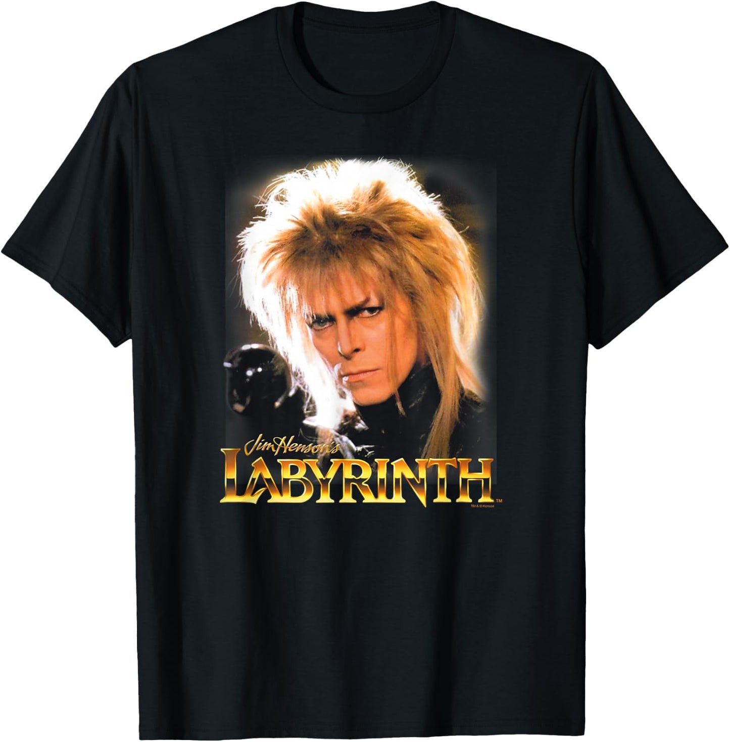 Labyrinth Jareth T-Shirt - T-Shirt | Black